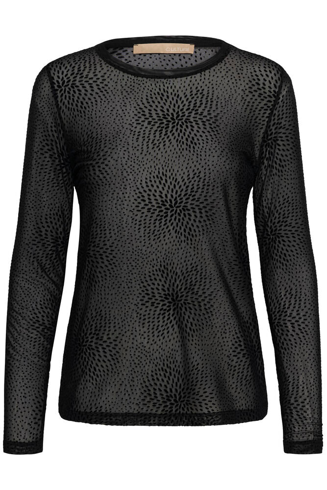 Culture Laya Mesh Blouse (+Farver)