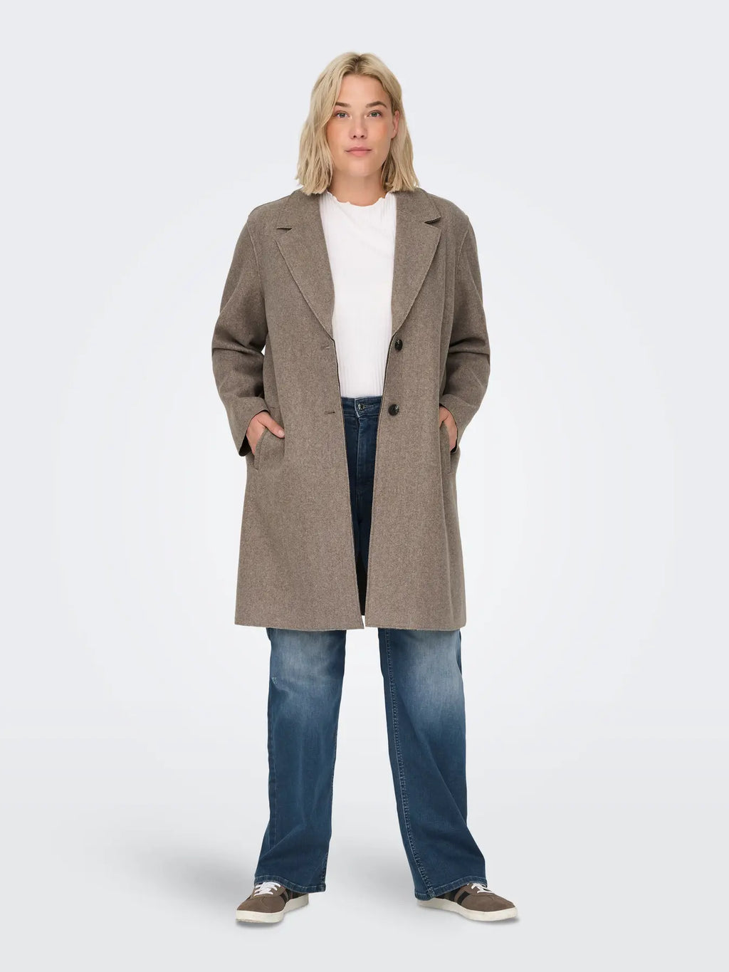 Only Carmakoma Bonded Coat