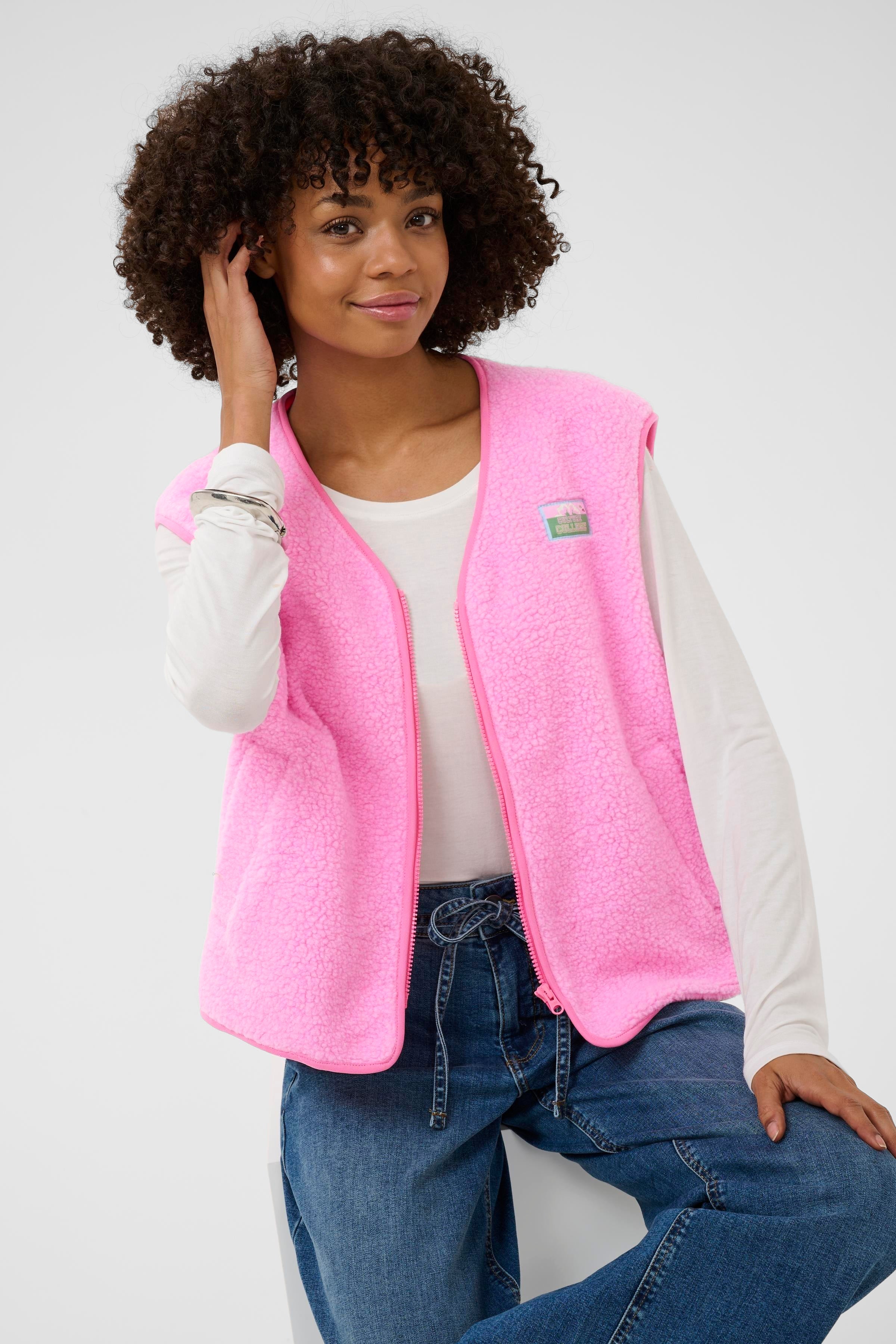 Culture Catina Teddy Waistcoat (+Farver)