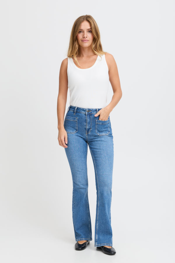 Pulz Bella Bootcut Jeans