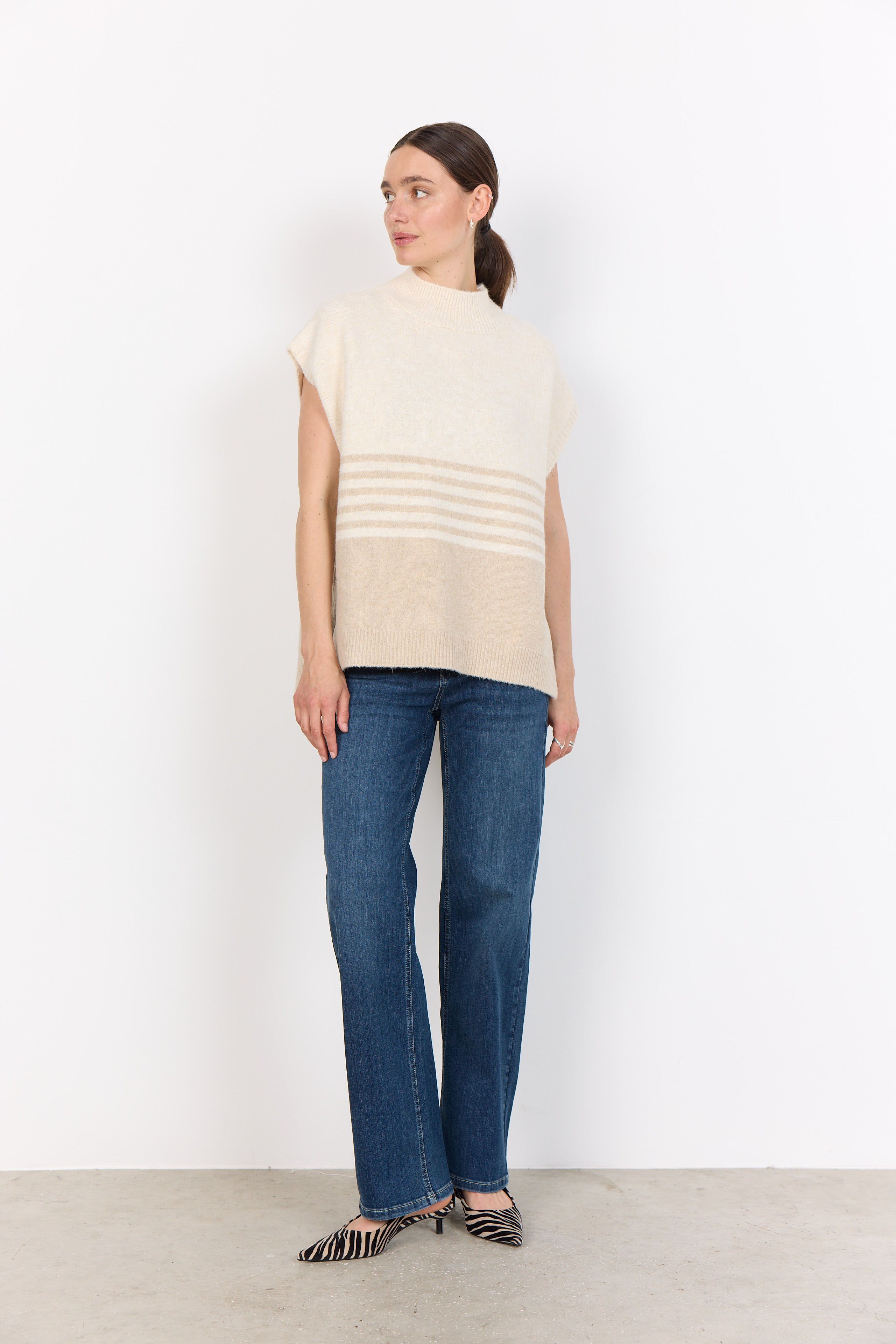 Soya Waistcoat Knit (+Farver)
