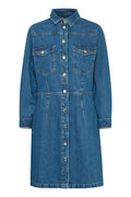 Pulz Vinny Button Dress