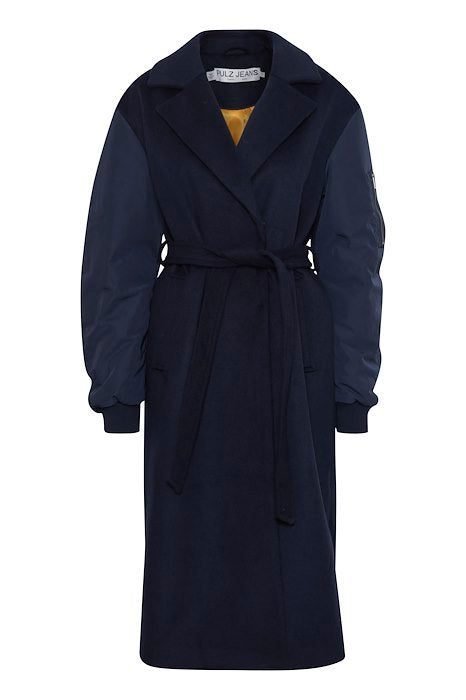 Pulz Lea Long Wool Jacket