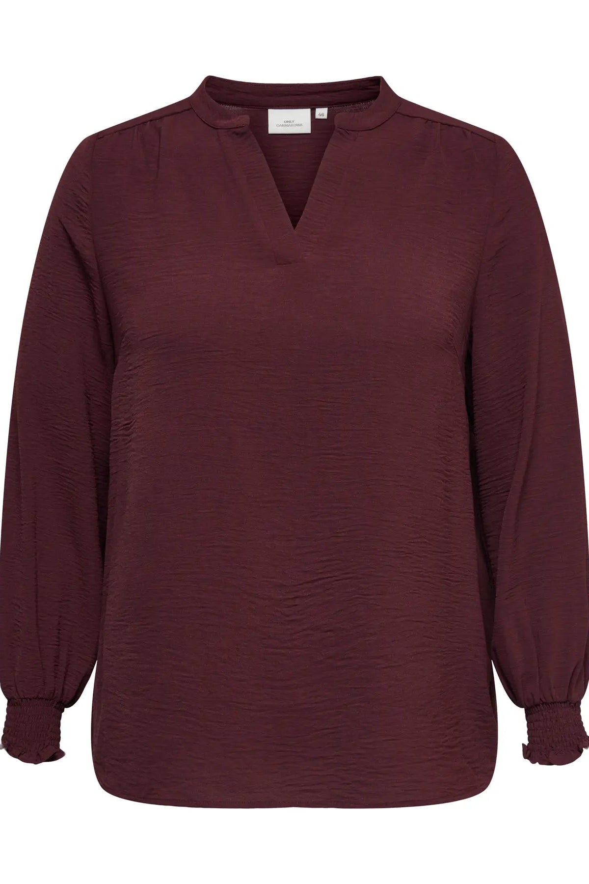Only carmakoma Metta L/S V-Neck Blouse