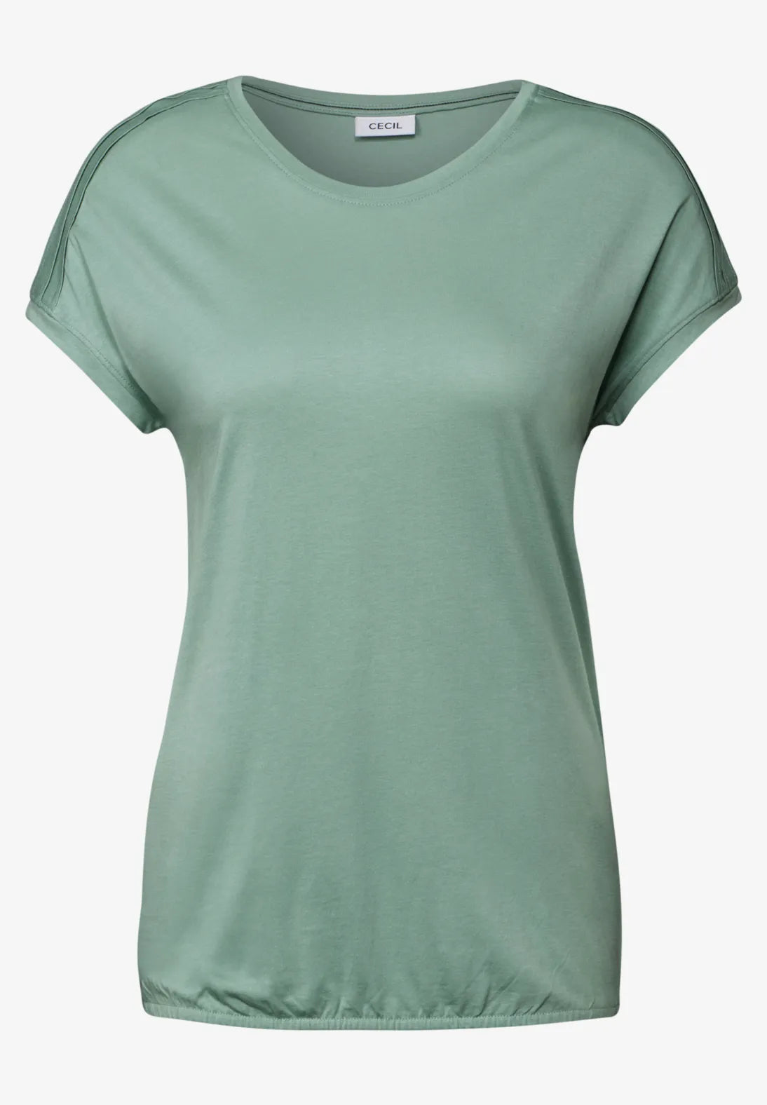 Cecil NOS Solid deco shouldershirt (+Farver)