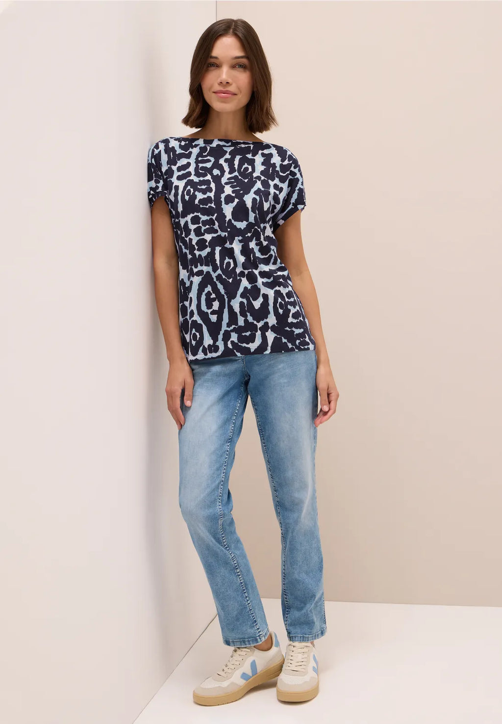 Cecil Multi Boatneck top