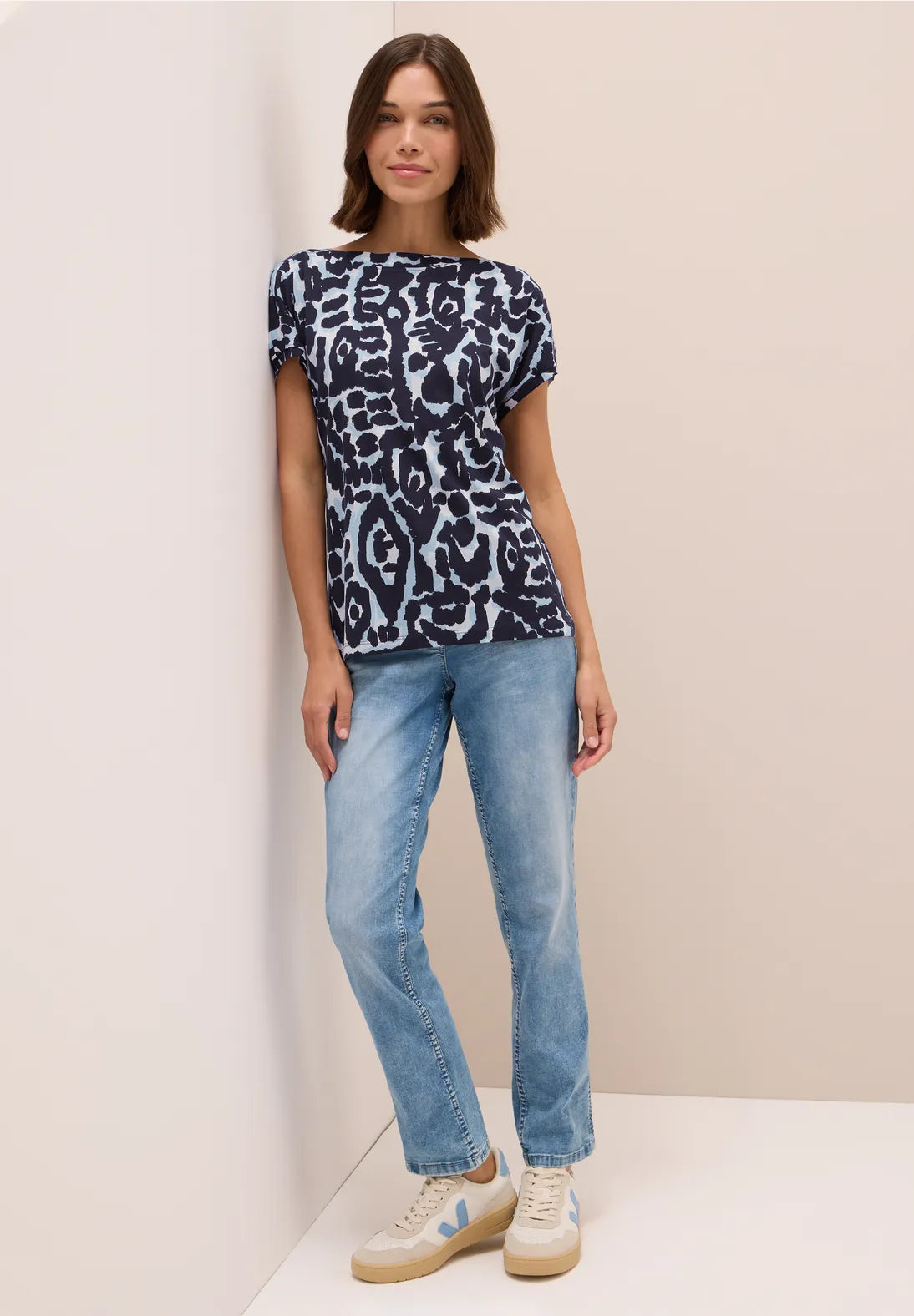 Cecil Multi Boatneck top