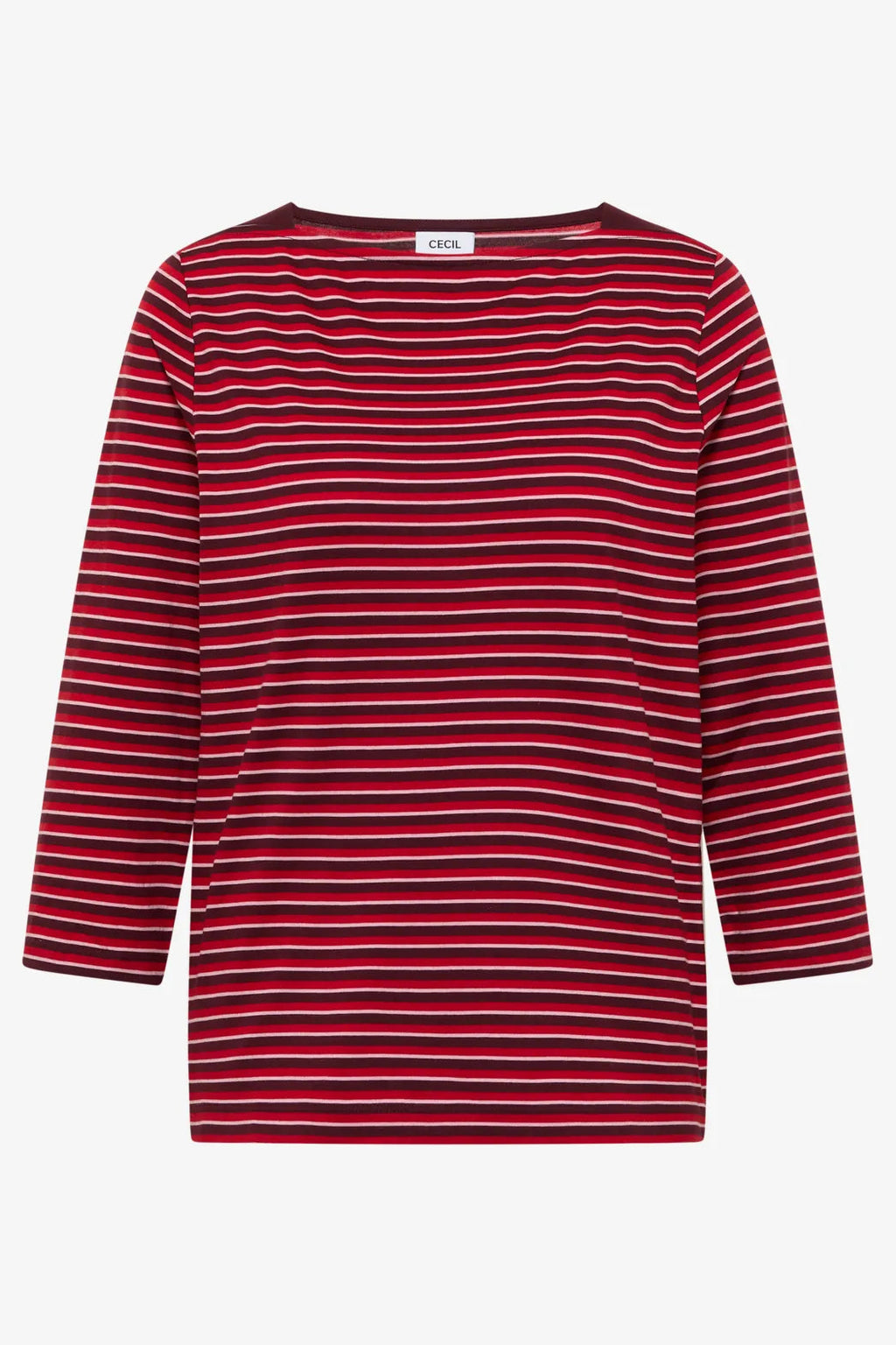 Cecil Tos Striped Boatneck