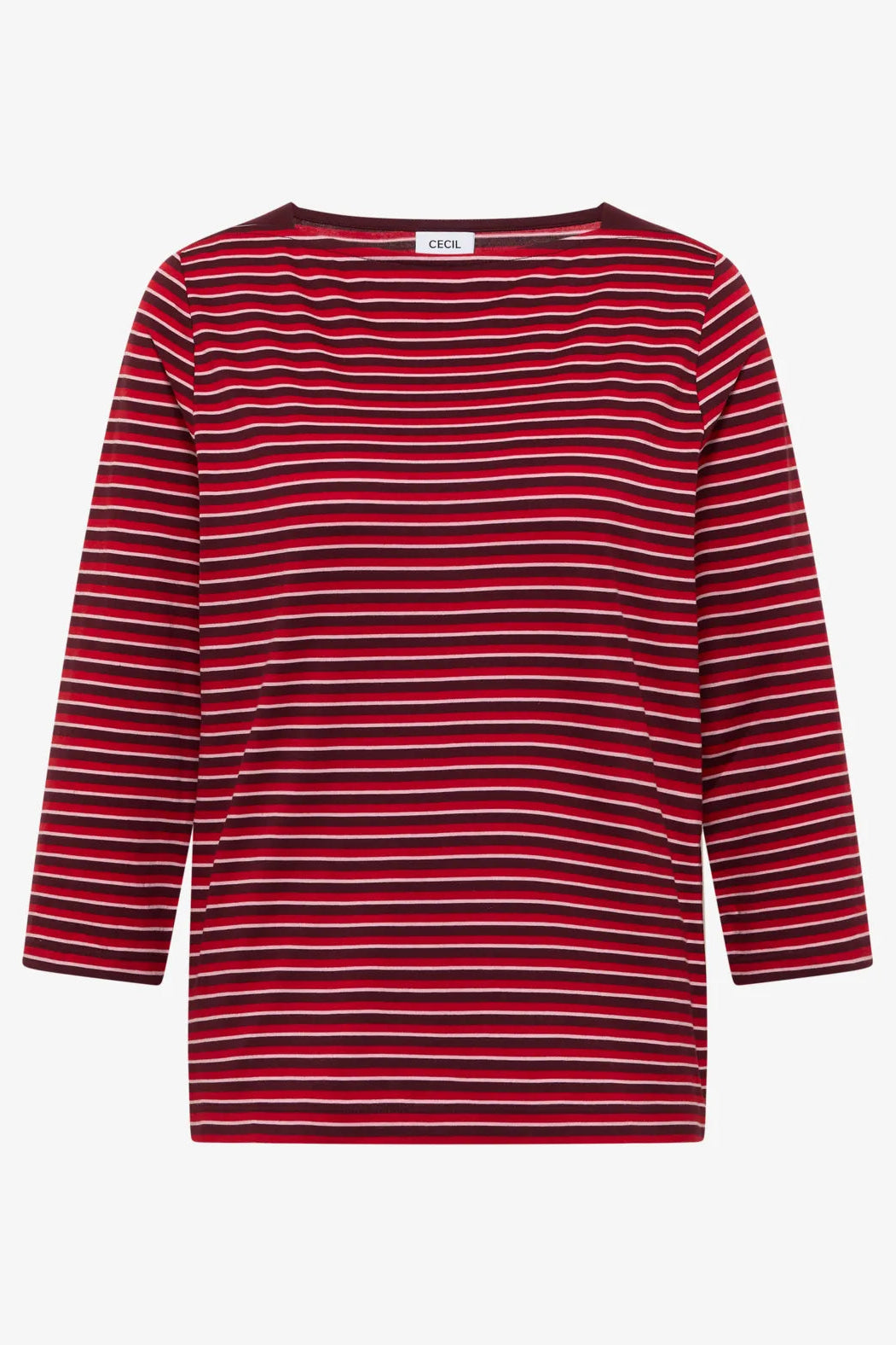 Cecil Tos Striped Boatneck