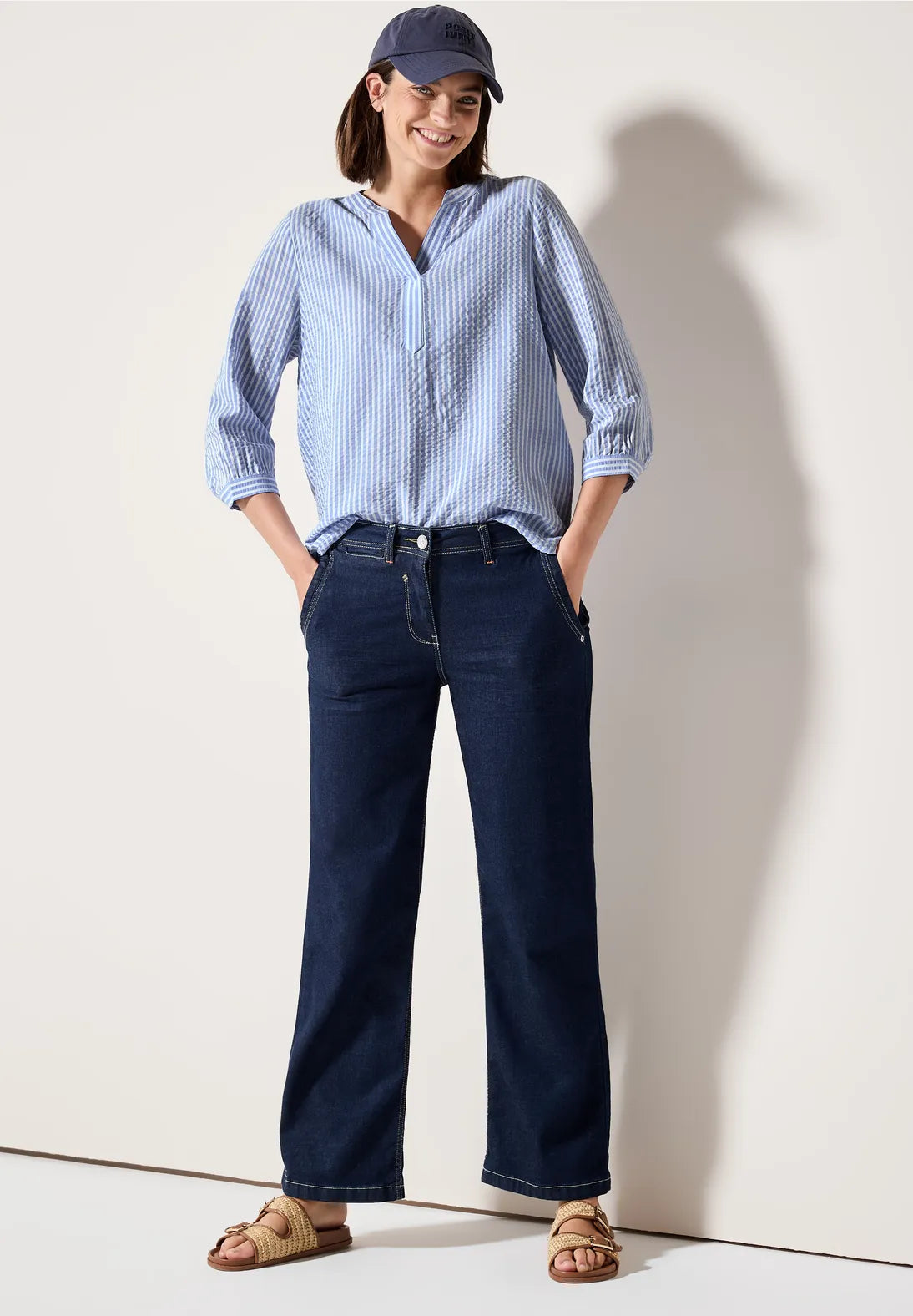 Cecil Tos Stripe Bluse