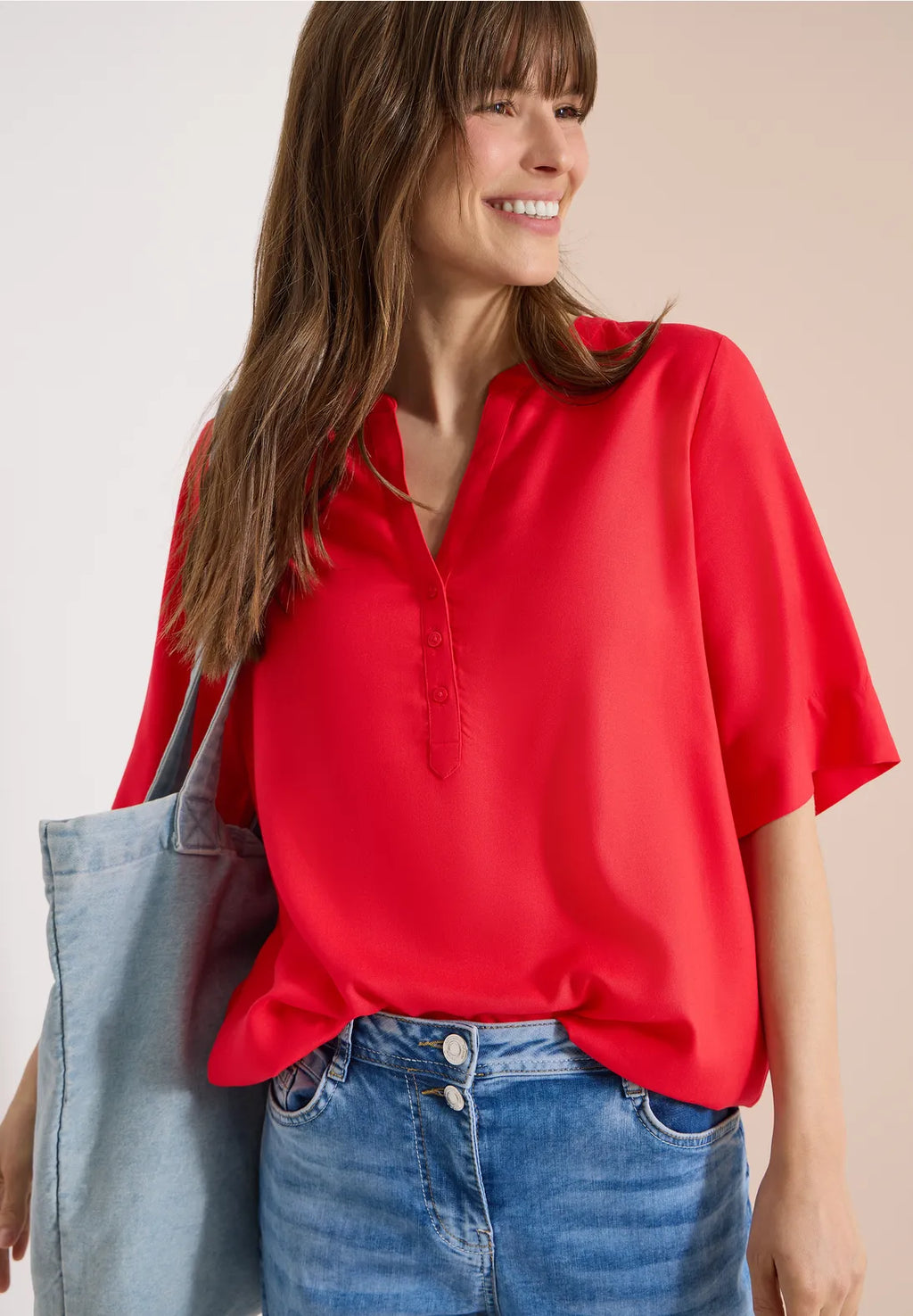 Cecil Solid Blouse (+Farver)