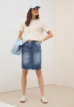 Cecil Denim Skirt