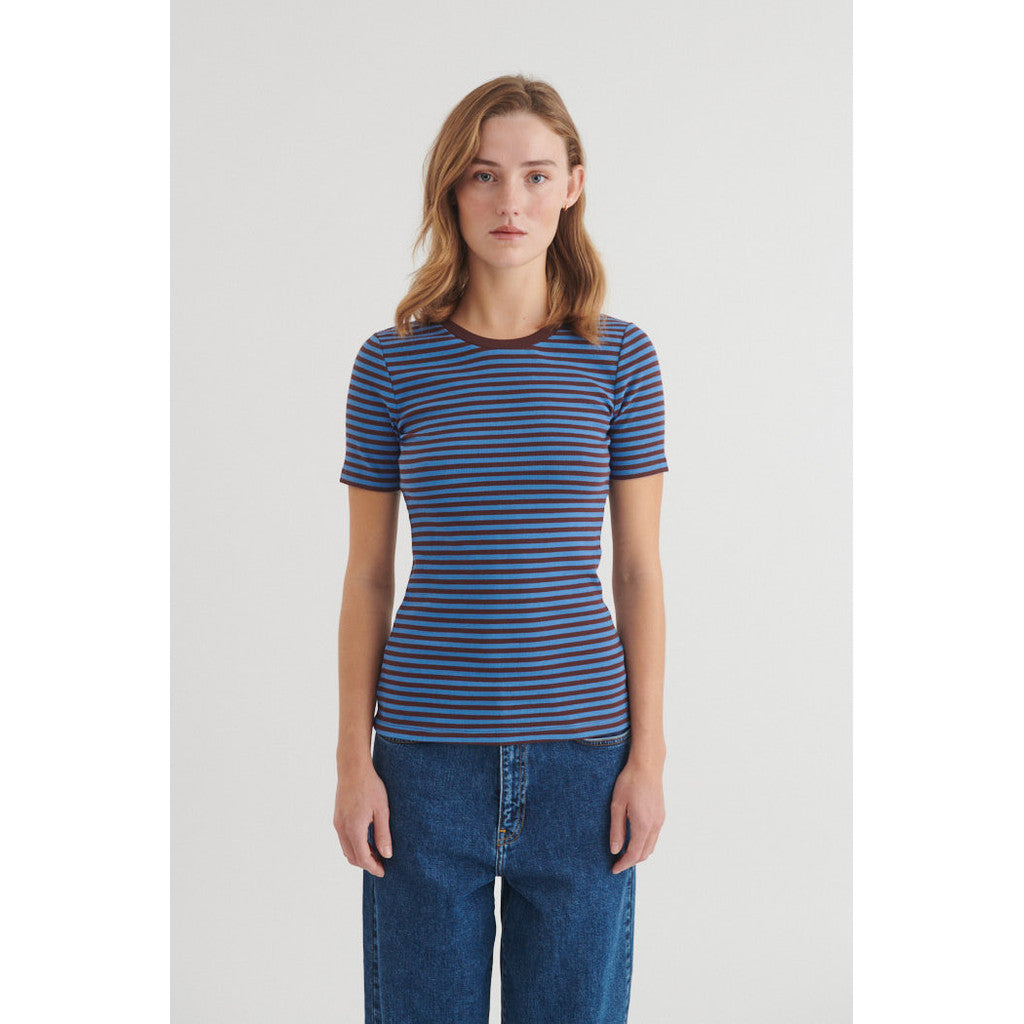 basicapparel Ludmilla SS O-Neck (+Farver)