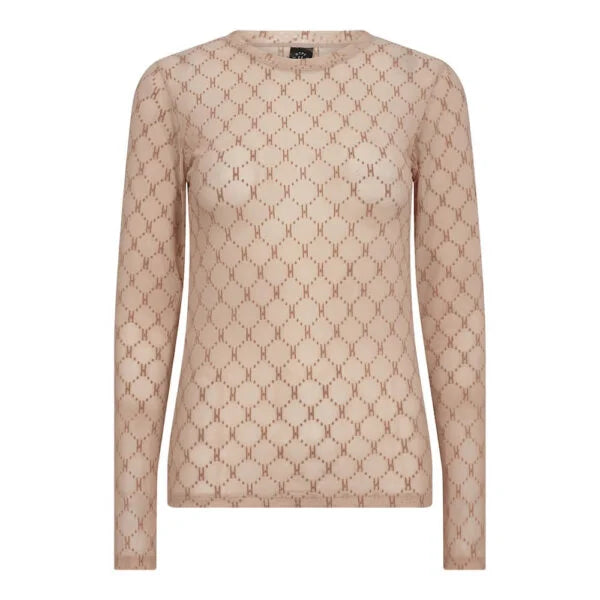 Hype The Detail Mesh Blouse (+Farver)