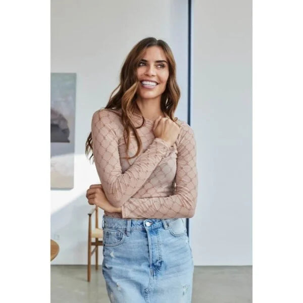 Hype The Detail Mesh Blouse (+Farver)