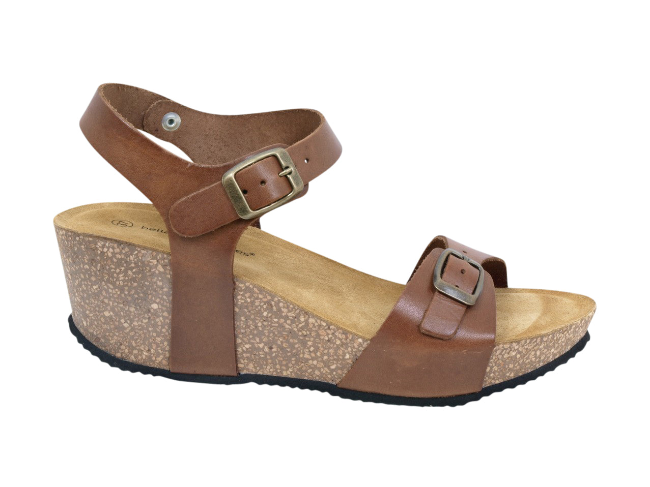 Bella Moda Sandal m Kilehæl (+Farver)