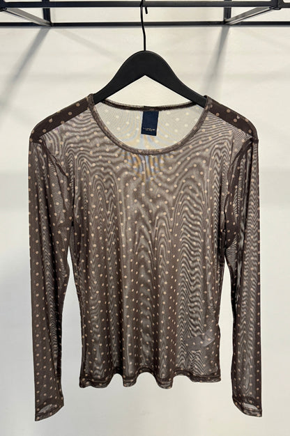 One Two Sigdotti Mesh Blouse (+Farver)