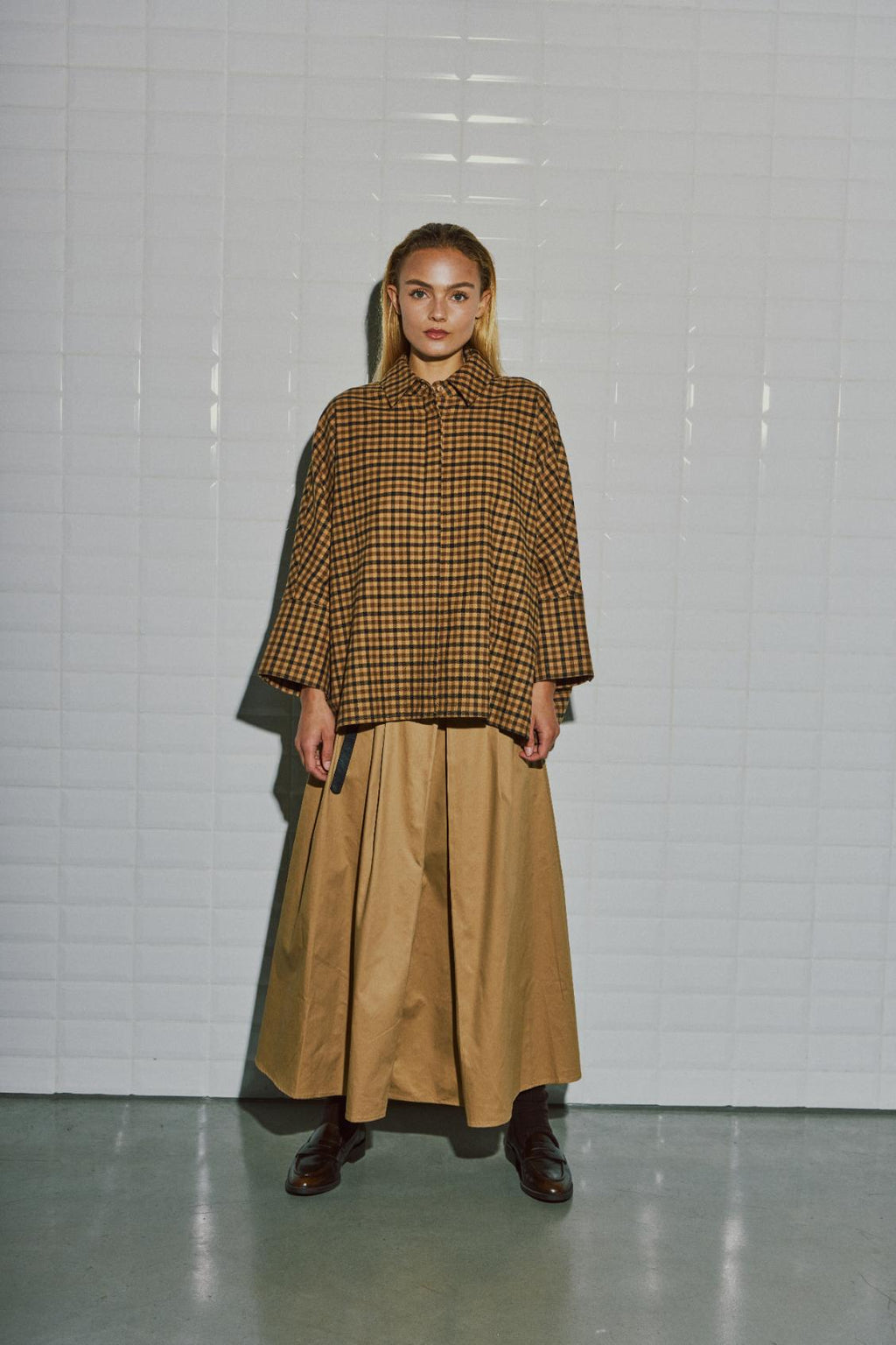 Withblack Heather Midi Skirt