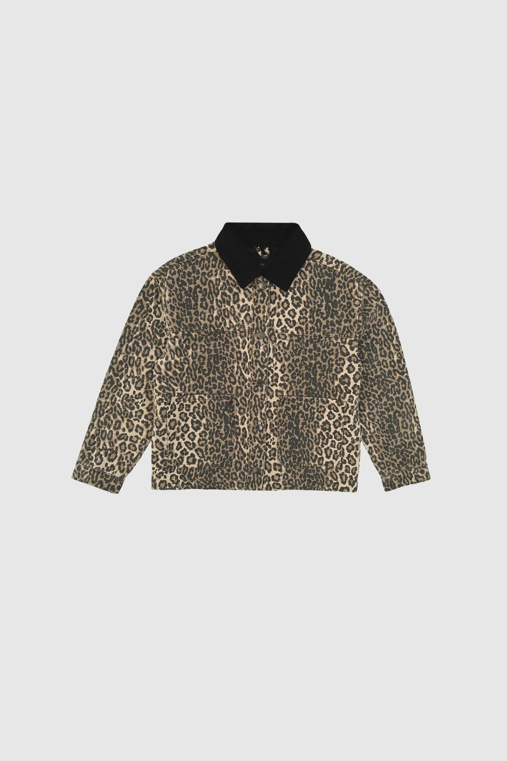 Withblack Line Leopard Jacket