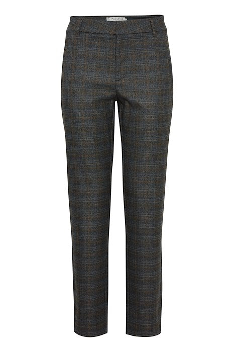 Pulz Bindy Check Pant
