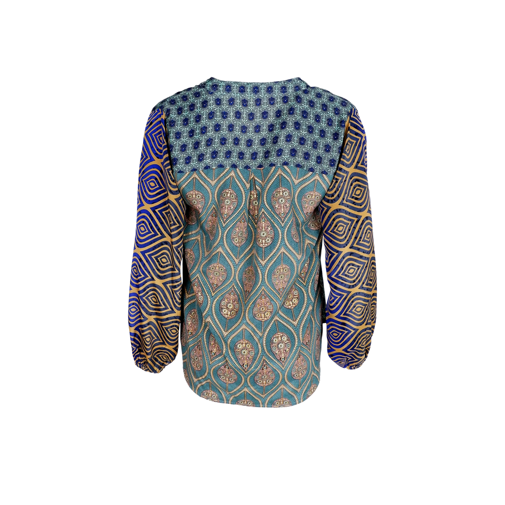 Black Colour Kaftan Blouse (+Farver)