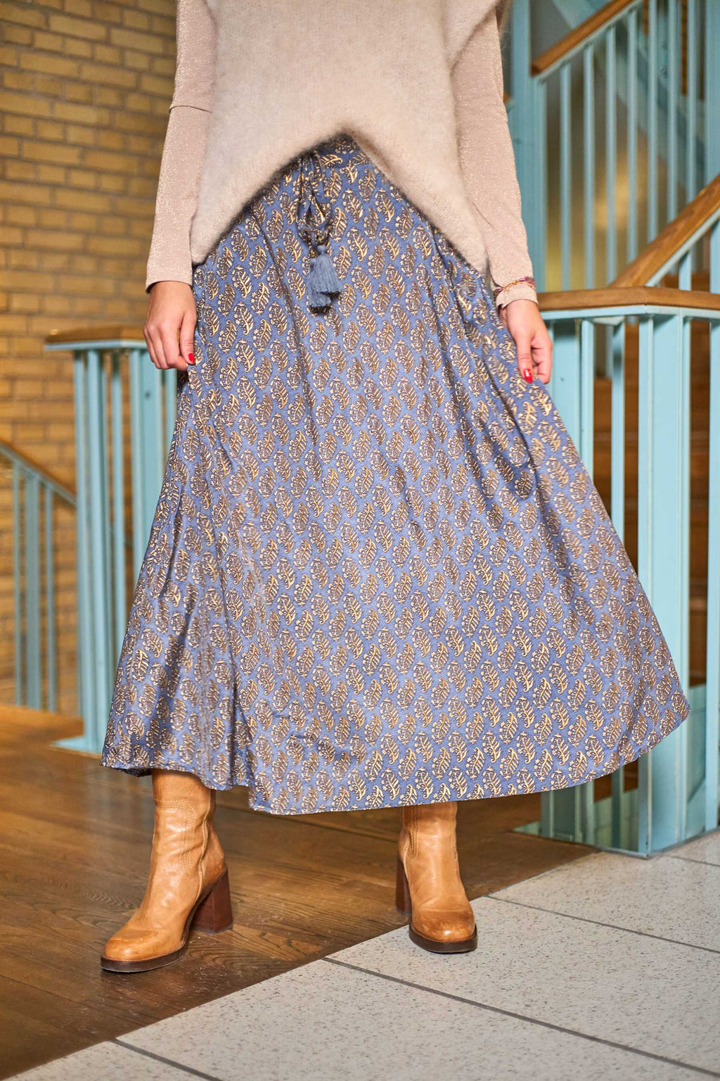 Black Colour Luna R. Skirt (+Farver)