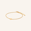 Pernille Corydon Heart Bracelet 15-18 cm