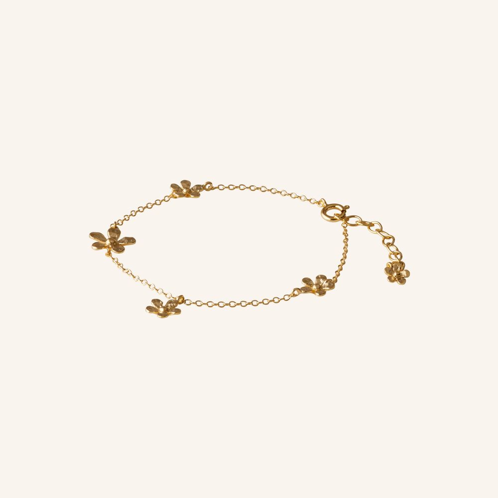 Pernille Corydon Wild Poppy Bracelet 16-19 cm (+Farver)