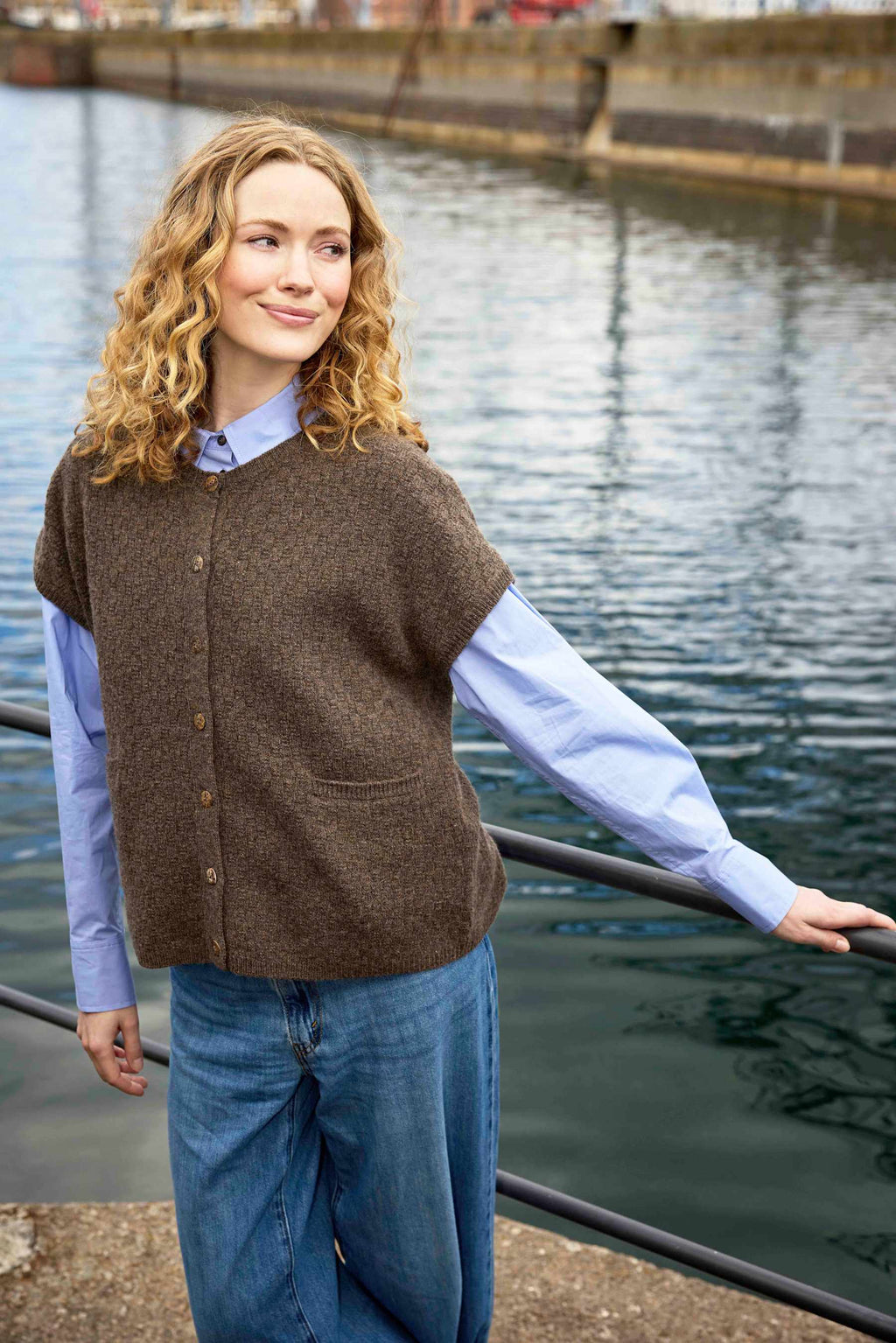 *mansted Komma Knit Vest (+Farver)