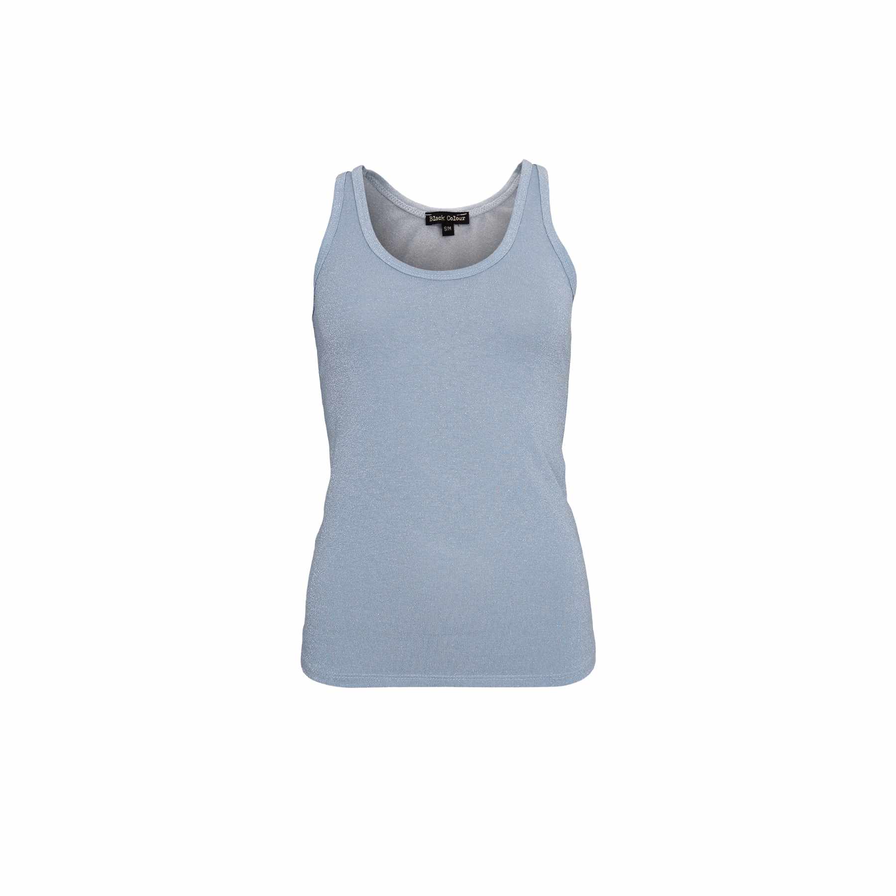 Black Colour Faye Lurex Top (+Farver)