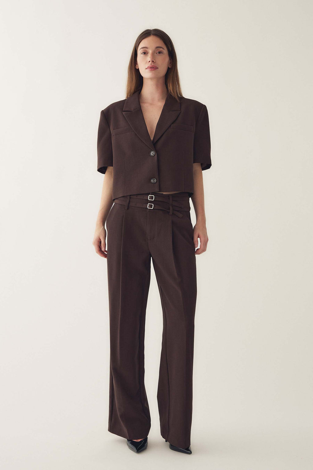 Noella Leannie Crop Blazer