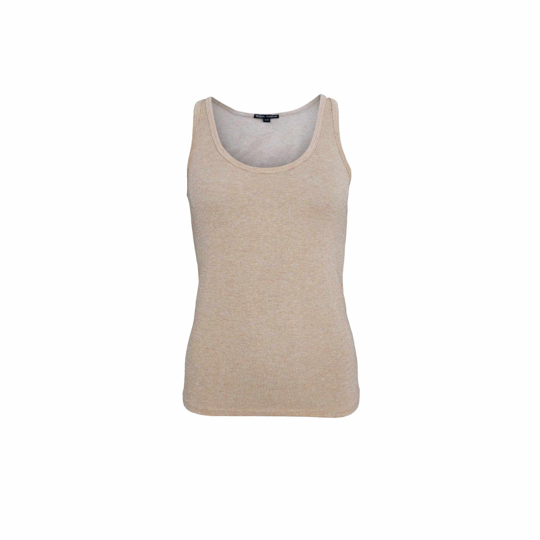 Black Colour Faye Lurex Top (+Farver)