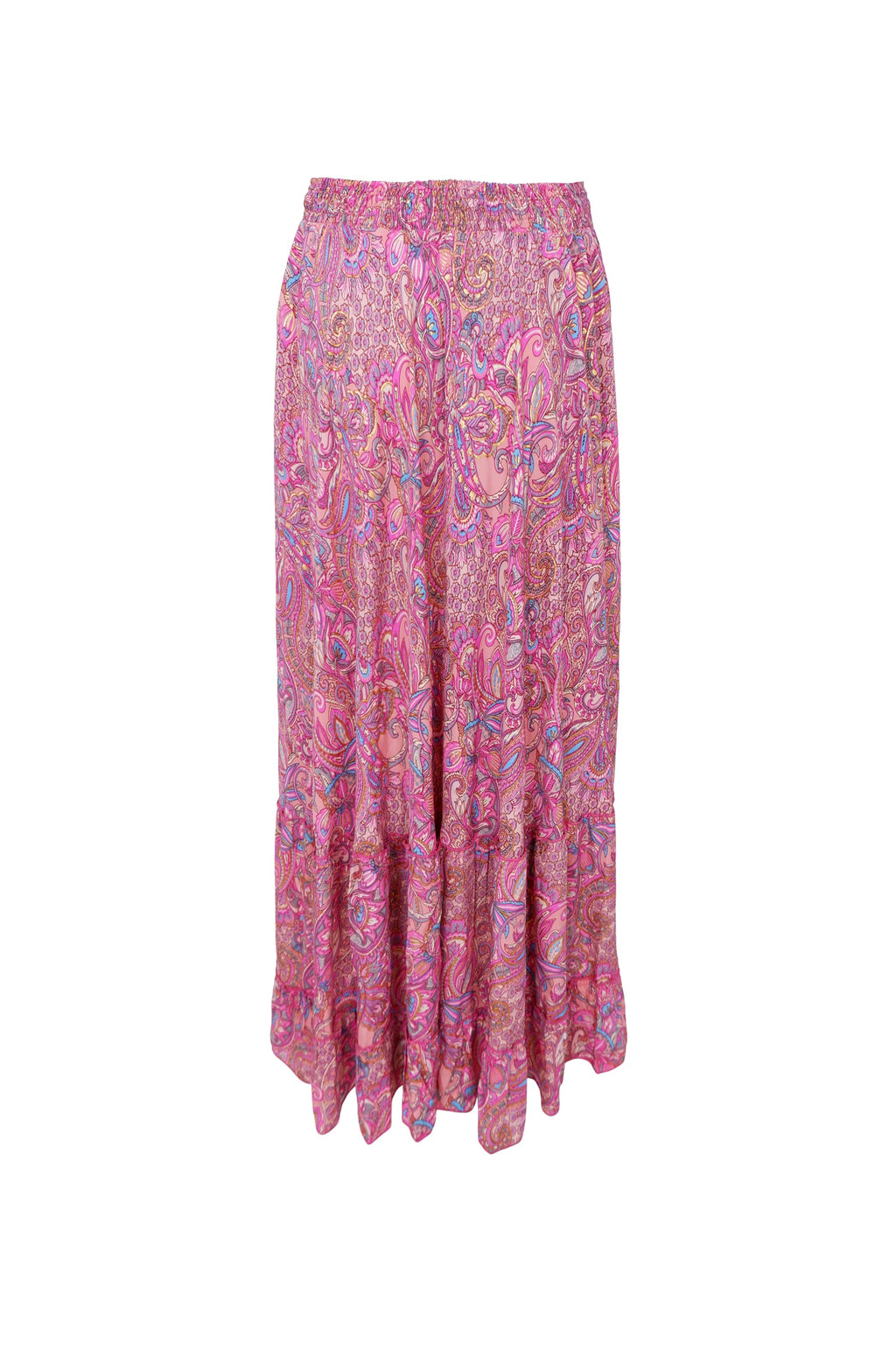 Black Colour Luna Maxi Skirt