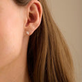 Pernille Corydon Mini Clover Earstick 4mm (+Farver)