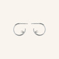 Pernille Corydon Pearl Globe Hoops 16mm (+Farver)