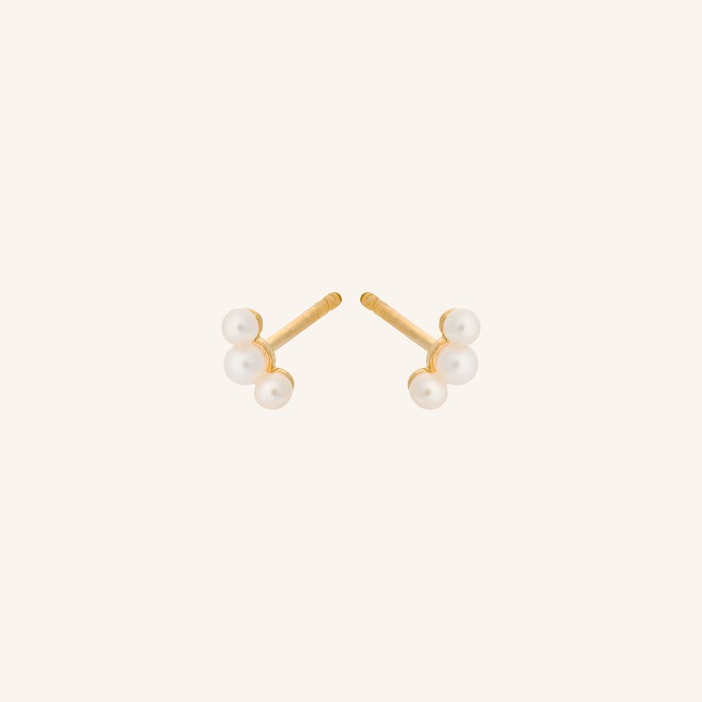 Pernille Corydon Ocean Pearl Earsticks 6mm (+Farver)