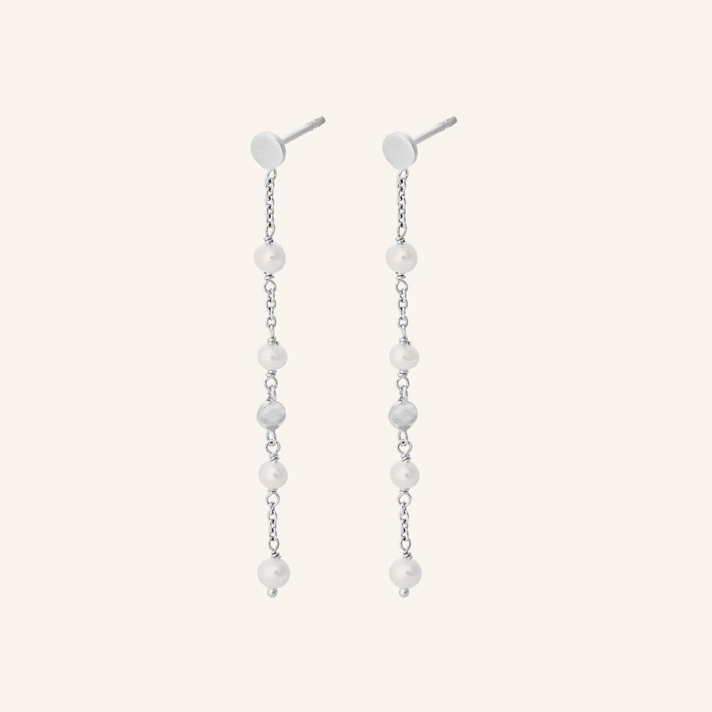 Pernille Corydon Ocean Pearl Earchains 55mm (+Farver)