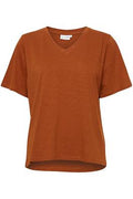 Pulz Brit V-neck T-shirt