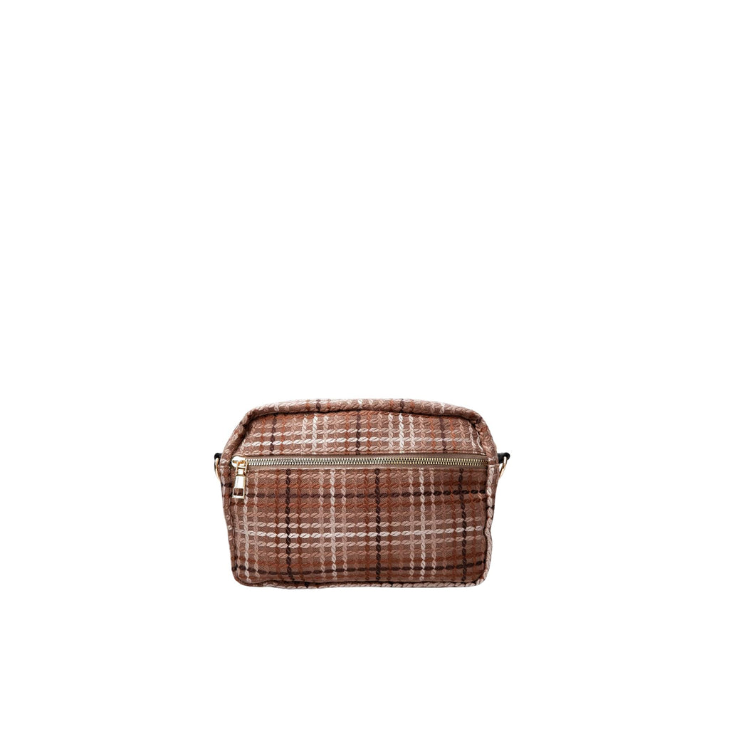 Black Colour Vanda Check Bag