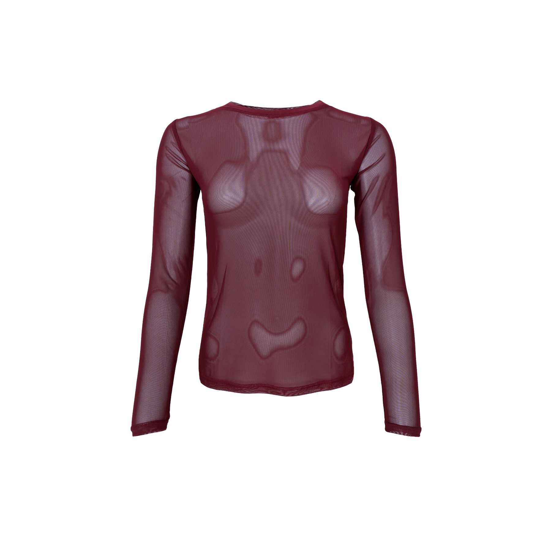 Black Colour Annie Mesh Blouse(+Farver)