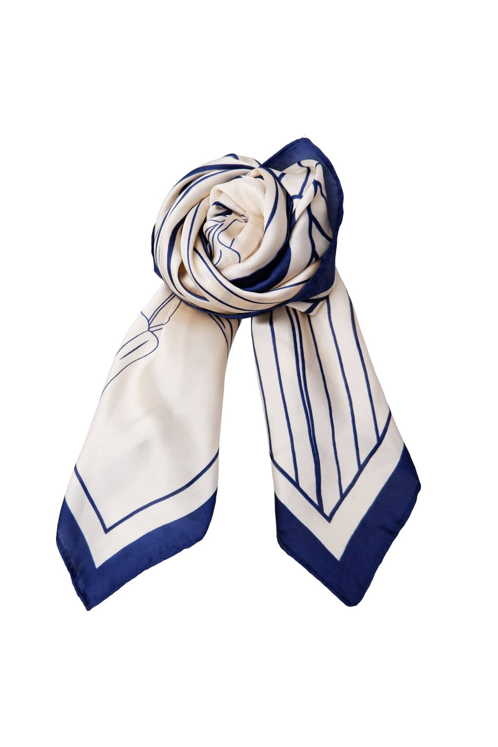Black Colour Tyra Mini Scarf
