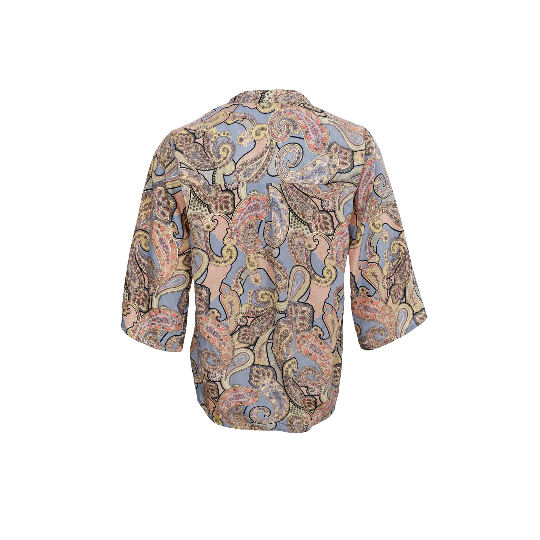 Black Colour Luna Flared Sleeve Blouse (+Farver)
