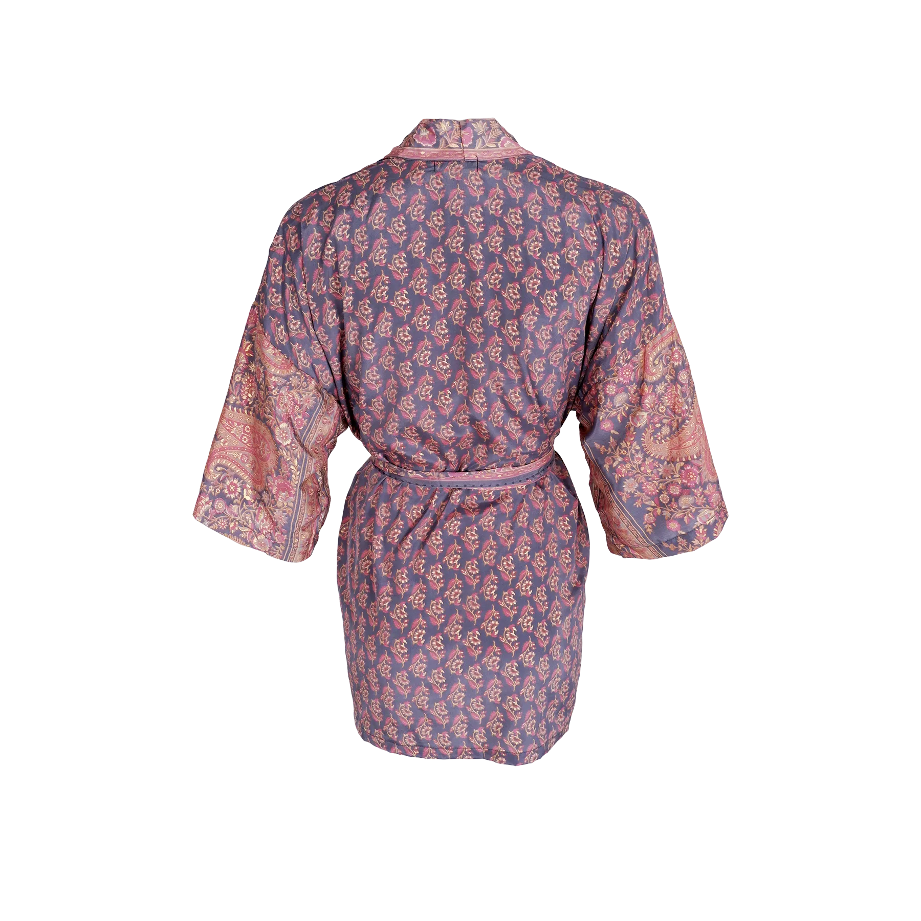 Black Colour Luna Short Kimono (+Farver)