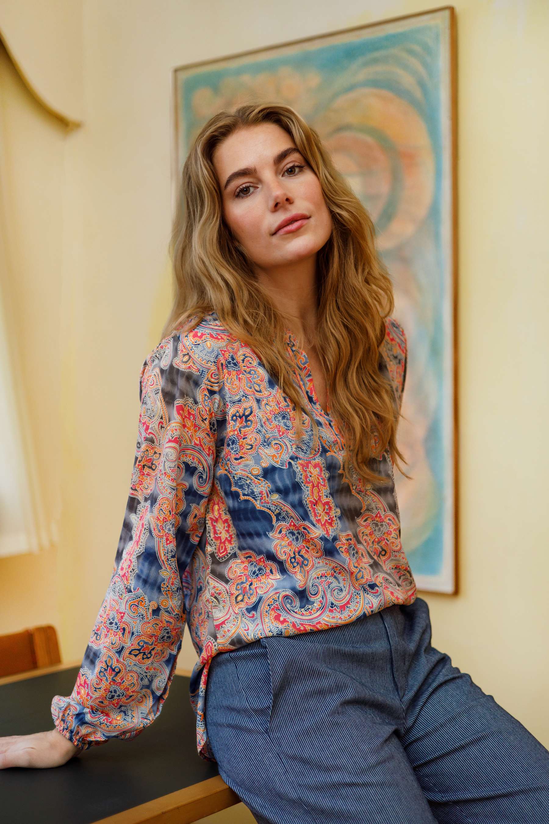 Black Colour Luna Blouse (+Farver)