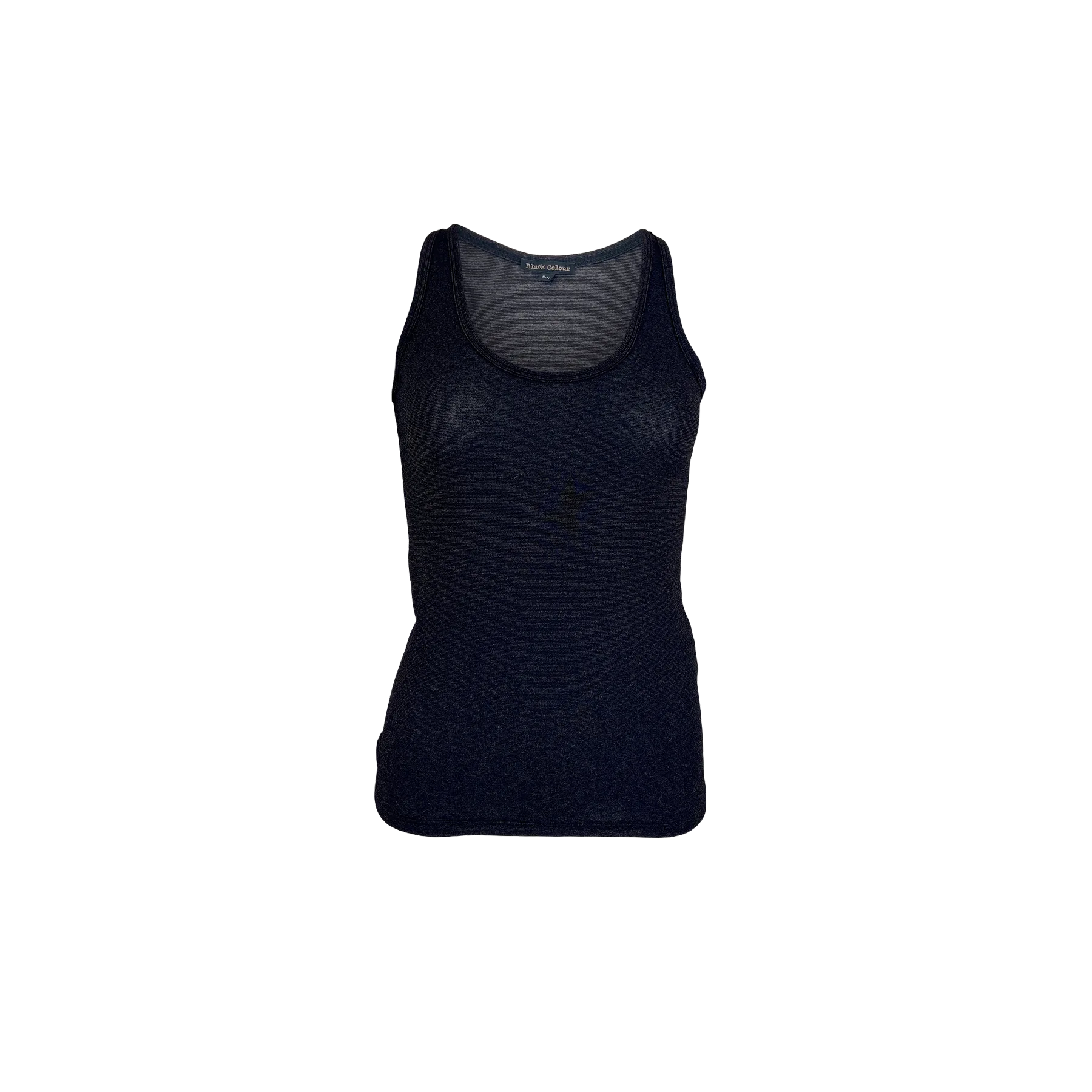 Black Colour Faye Lurex Top (+Farver)