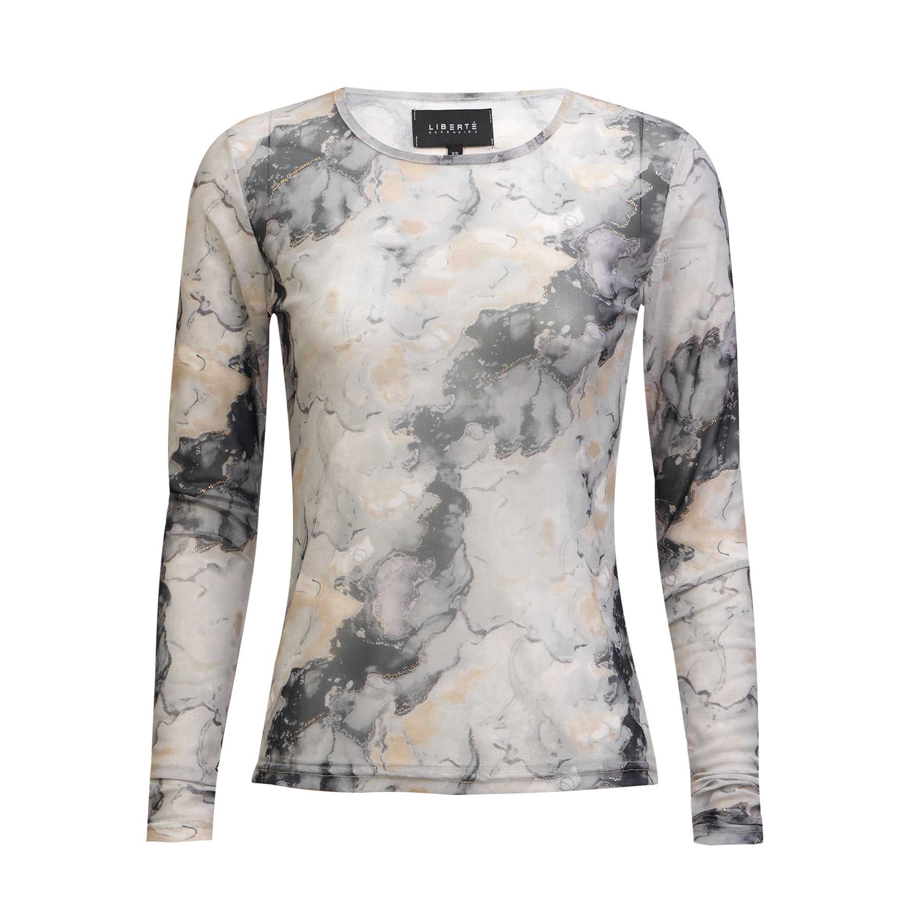 Liberté Mesh L/S Bluse (+Faver)