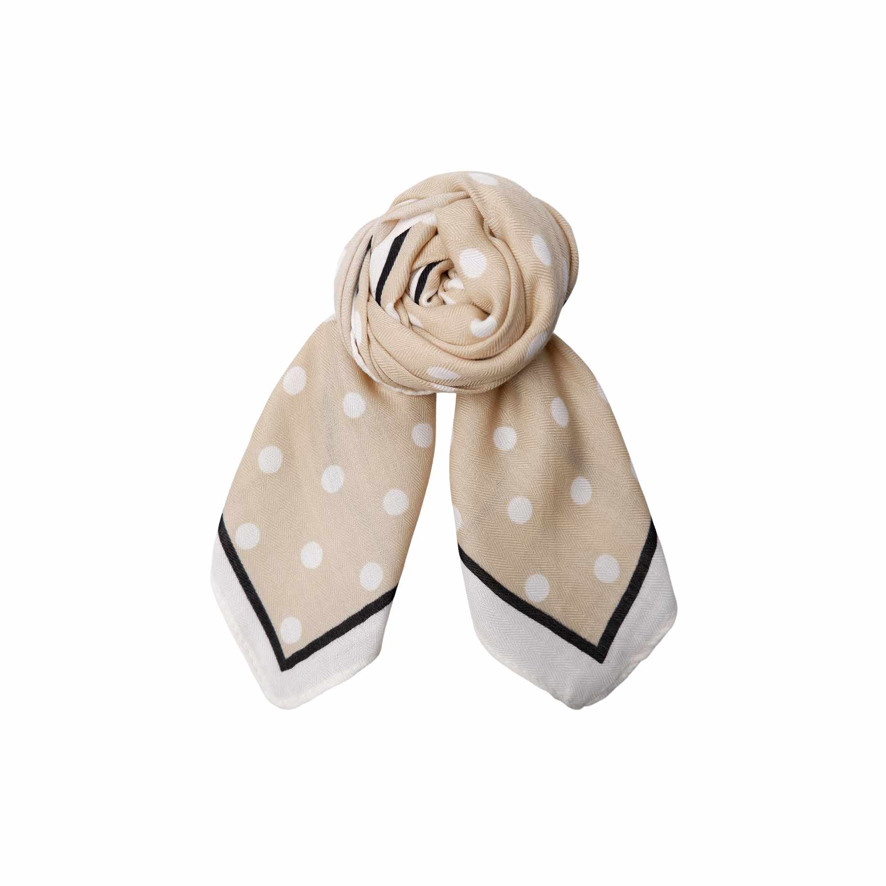 Black Colour Anneli Mini Scarf