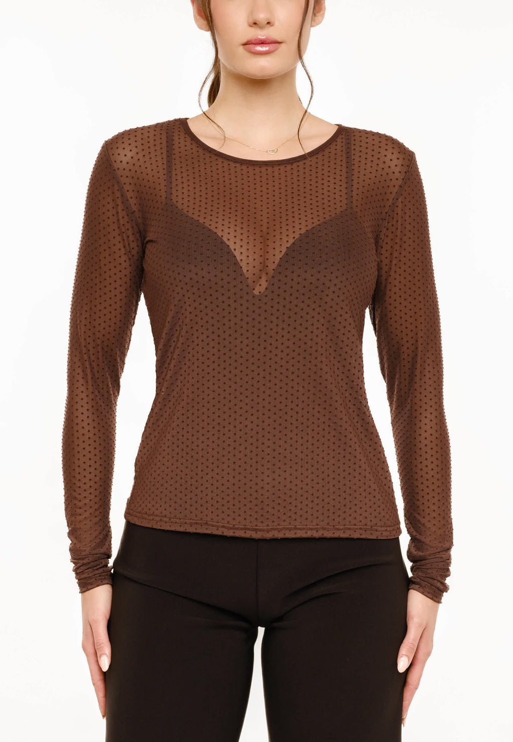 Liberté Mesh L/S Blouse