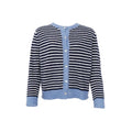 Black Colour Dell Striped Knit