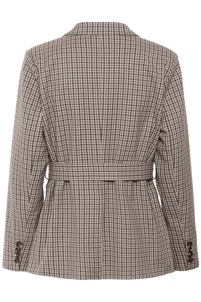 Culture Checka Belt Blazer